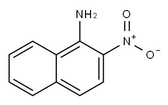 2-硝基-1-萘胺 结构式