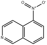 5-硝基异喹啉 结构式