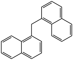 二-1-萘甲烷 结构式