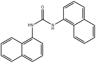 N,N'-DI-(1-NAPHTHYL)UREA 结构式