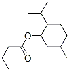 丁酸薄荷酯 结构式