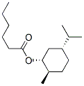 对薄荷-2-基己酸酯 结构式