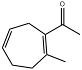 Ethanone, 1-(2-methyl-1,5-cycloheptadien-1-yl)- (9CI) 结构式