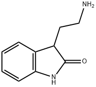 3-(2-氨基乙基)吲哚啉-2-酮盐酸盐 结构式