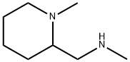 2-(二甲基氨基甲基)哌啶 结构式