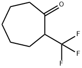 2-(三氟甲基)环庚烷-1-酮 结构式