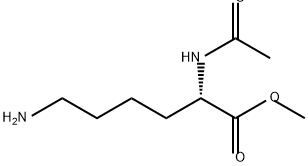 alpha-acetyllysine methyl ester 结构式