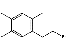 1-(2-bromoethyl)-2,3,4,5,6-pentamethylbenzene 结构式