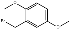 2,5-二甲氧基苄基溴 结构式