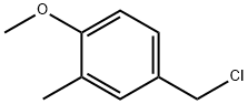 4-甲氧基-3-甲基苯甲基氯 结构式