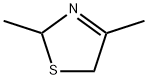 2,5-dihydro-2,4-dimethylthiazole  结构式