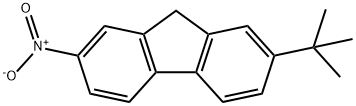 7-TERTBUTYL-2-NITROFLUORENE 结构式