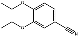 3,4-二乙氧基苯腈 结构式
