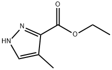 4-甲基吡唑-3-甲酸乙酯 结构式