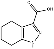 4,5,6,7-四氢-1H-吲唑-3-羧酸 结构式
