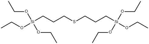 triethoxy-[3-(3-triethoxysilylpropylsulfanyl)propyl]silane 结构式