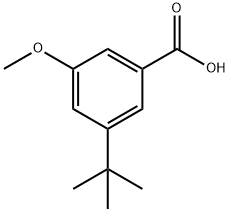 3-METHOXY-5-TERT-BUTYLBENZOIC ACID 结构式
