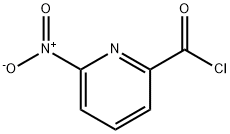 2-Pyridinecarbonyl chloride, 6-nitro- (9CI) 结构式