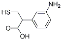 2-(3-aMinophenyl)-3-Mercaptopropanoic acid 结构式