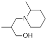 2-METHYL-3-(2-METHYL-PIPERIDIN-1-YL)-PROPAN-1-OL
 结构式