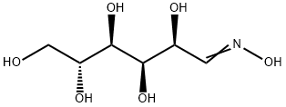 (6E)-6-hydroxyiminohexane-1,2,3,4,5-pentol 结构式