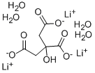 柠檬酸四锂盐 结构式