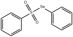 PHENYL(BENZENESELENO)SULFONATE 结构式