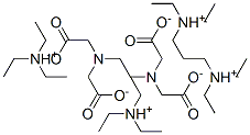 triethylammonium EDTA 结构式