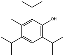 2,4,6-triisopropyl-m-cresol 结构式