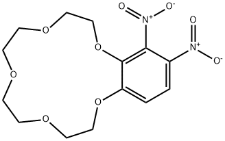 4,5-DINITROBENZO-15-CROWN-5 结构式