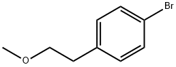 4-溴-4(2-甲氧基乙基)苯 结构式