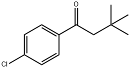 1-(4-氯苯基)-3,3-二甲基丁烷-1-酮 结构式