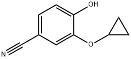 Benzonitrile, 3-(cyclopropyloxy)-4-hydroxy- (9CI) 结构式