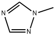 1-甲基-1,2,4-三唑 结构式