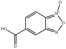 苯并氧化呋咱-5-羧酸 结构式