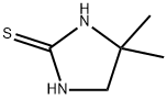 4,4-二甲基-2-咪唑啉硫酮 结构式