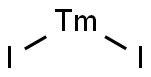 碘化铥(II) 结构式