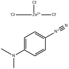 4-(二甲基氨基)偶氮苯三氯锌酸盐 结构式