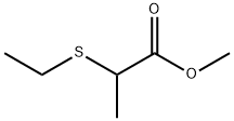 2-(Ethylthio)propionic acid methyl ester 结构式