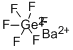 BARIUM HEXAFLUOROGERMANATE 结构式