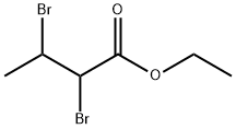2,3-二溴丁酸乙酯 结构式