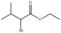 2-溴代异戊酸乙酯 结构式
