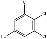 3,4,5-三氯苯酚 结构式