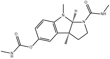 毒扁豆胺 结构式