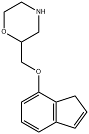 茚洛秦 结构式