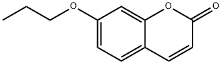 7-丙氧基-苯并吡喃-2-酮 结构式