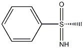 (R)-(-)-S-甲基-S-苯亚砜亚胺 结构式