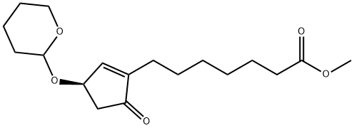 Methyl7-((3R)-5-oxo-3-((tetrahydro-2H-pyran-2-yl)oxy)cyclopent-1-en-1-yl)heptanoate