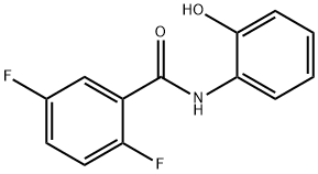 Benzamide, 2,5-difluoro-N-(2-hydroxyphenyl)- (9CI) 结构式