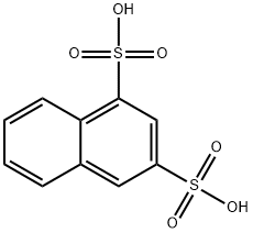 1,3-Naphthalenedisulfonic acid 结构式